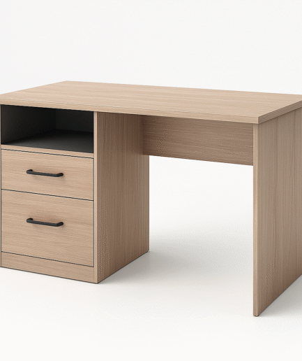 Office Work Desk with Storage Cabinet